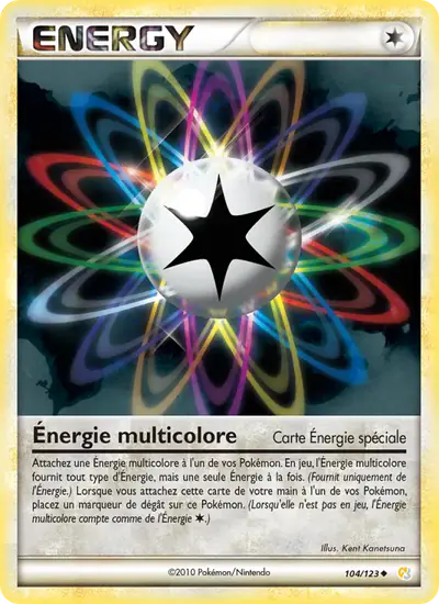 Image de la carte Pokemon Énergie multicolore 104/123