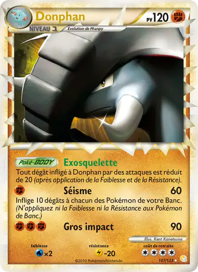 Image de la carte Pokemon Donphan 107/123