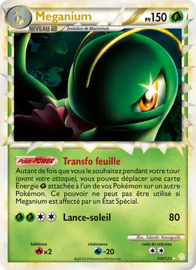 Image de la carte Pokemon Meganium 109/123