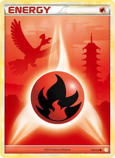 Image de la carte Pokemon Énergie Feu 116/123