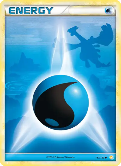 Image de la carte Pokemon Énergie Eau 117/123