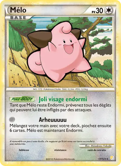 Image de la carte Pokemon Mélo 17/123