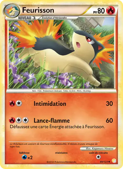 Image de la carte Pokemon Fleurisson 49/123