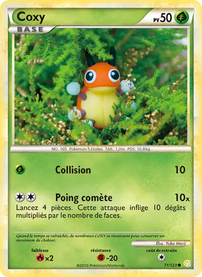 Image de la carte Pokemon Coxy 71/123