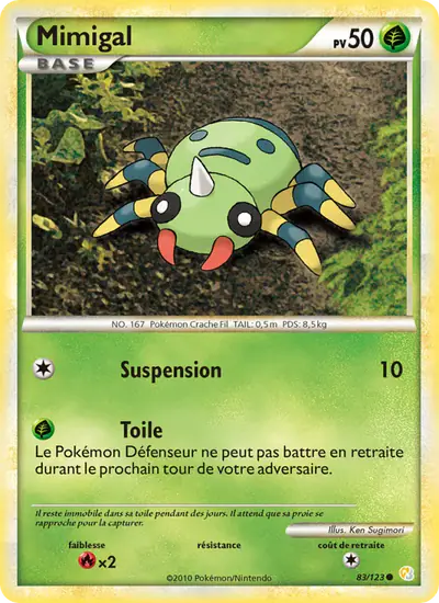Image de la carte Pokemon Mimigal 83/123
