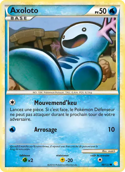 Image de la carte Pokemon Axoloto 88/123