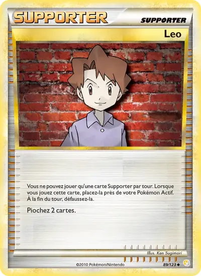 Image de la carte Pokemon Leo 89/123
