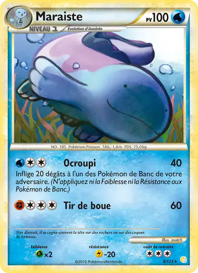 Image de la carte Pokemon Maraiste 9/123