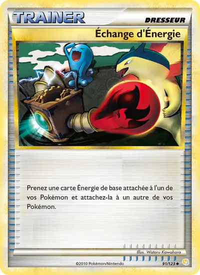 Image de la carte Pokemon Échange d'Énergie 91/123