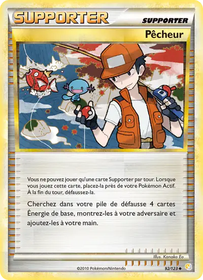 Image de la carte Pokemon Pêcheur 92/123