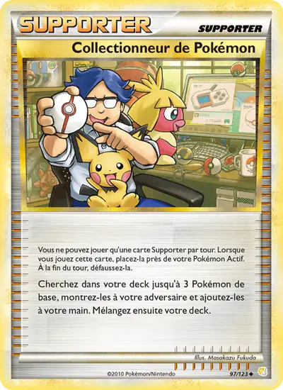 Image de la carte Pokemon Collectionneur de Pokémon 97/123