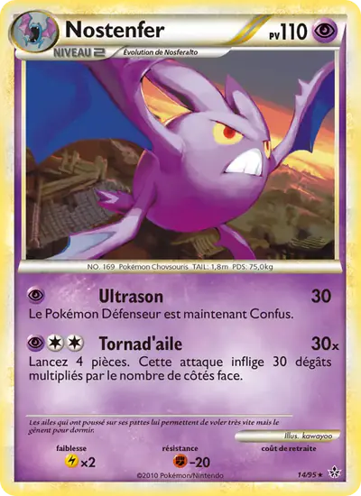 Image de la carte Pokemon Nostenfer 14/95