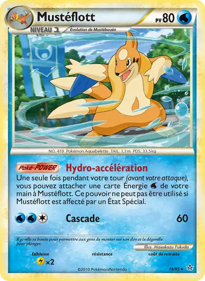 Image de la carte Pokemon Mustéflott 16/95