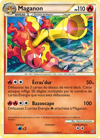 Image de la carte Pokemon Maganon 2/95