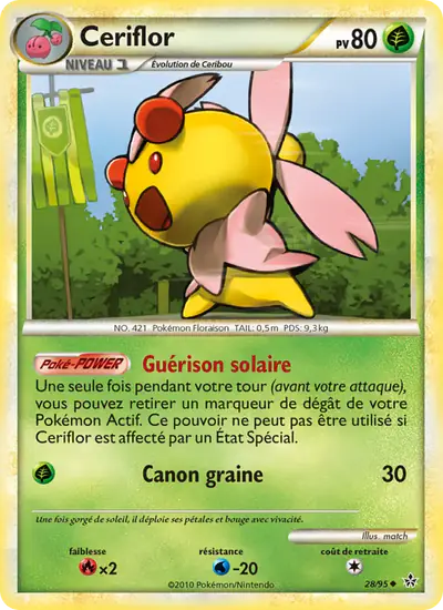Image de la carte Pokemon Ceriflor 28/95