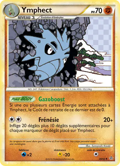 Image de la carte Pokemon Ymphect 38/95