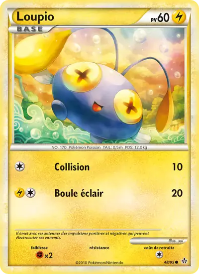 Image de la carte Pokemon Loupio 48/95
