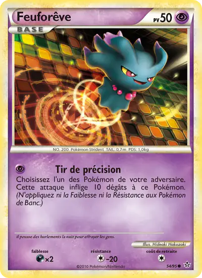 Image de la carte Pokemon Feuforêve 54/95