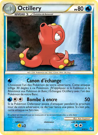 Image de la carte Pokemon Octillery 6/95