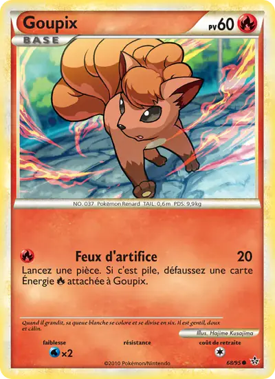 Image de la carte Pokemon Goupix 68/95