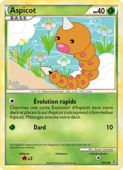 Image de la carte Pokemon Aspicot 69/95