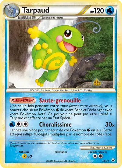 Image de la carte Pokemon Tarpaud 7/95