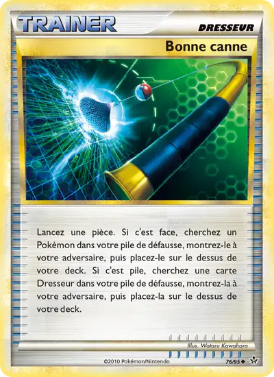Image de la carte Pokemon Bonne canne 76/95