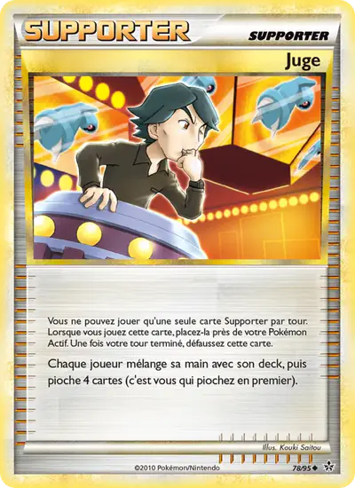 Image de la carte Pokemon Juge 78/95