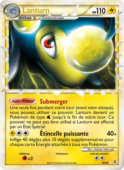 Image de la carte Pokemon Lanturn 86/95