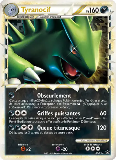 Image de la carte Pokemon Tyranocif 88/95