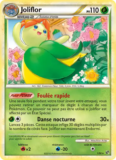 Image de la carte Pokemon Joliflor 1/90