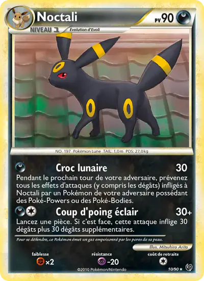 Image de la carte Pokemon Noctali 10/90