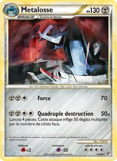Image de la carte Pokemon Metalosse 18/90