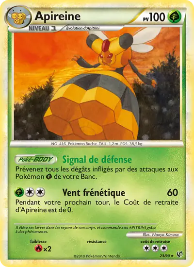 Image de la carte Pokemon Apireine 23/90