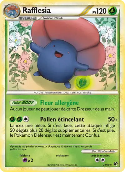 Image de la carte Pokemon Rafflesia 24/90