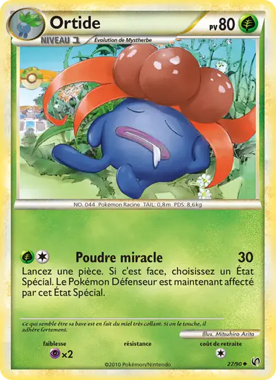 Image de la carte Pokemon Ortide 27/90
