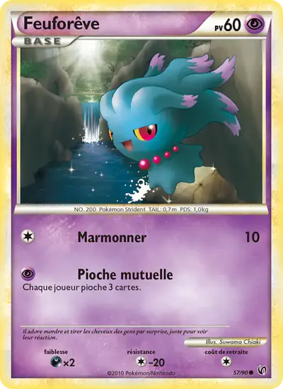 Image de la carte Pokemon Feuforeve 57/90