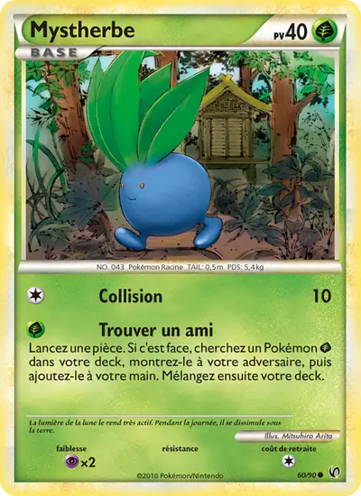 Image de la carte Pokemon Mystherbe 60/90