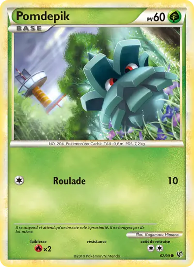 Image de la carte Pokemon Pomdepik 62/90