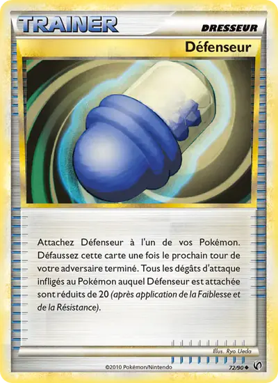 Image de la carte Pokemon Défenseur 72/90