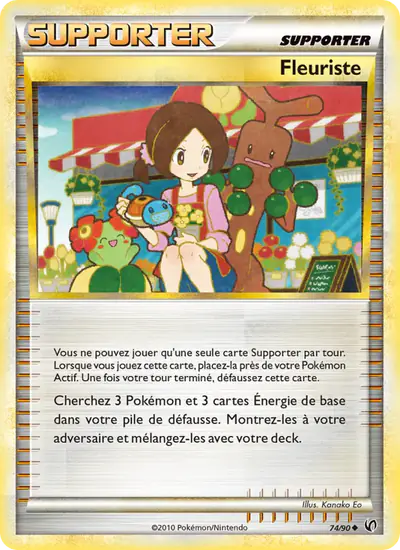 Image de la carte Pokemon Fleuriste 74/90