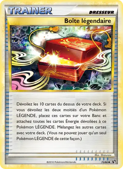 Image de la carte Pokemon Boîte légendaire 75/90