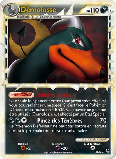 Image de la carte Pokemon Démolosse 82/90