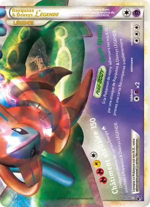 Rayquaza & Deoxys L&Eacute;GENDE 90/90
