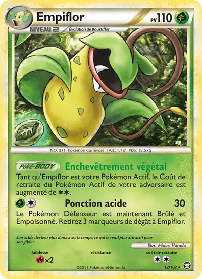 Image de la carte Pokemon Empiflor 12/102