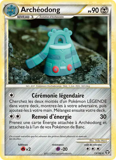 Image de la carte Pokemon Archéodong 15/102