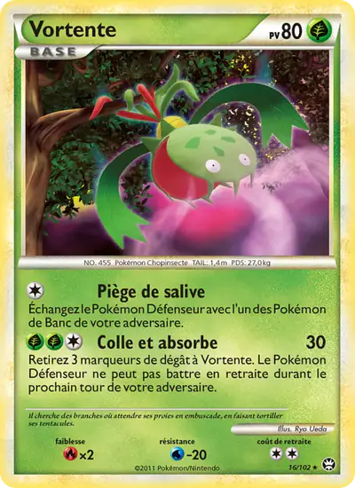 Image de la carte Pokemon Vortente 16/102