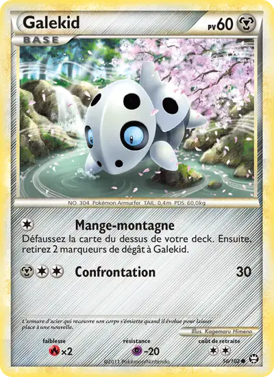 Image de la carte Pokemon Galekid 56/102