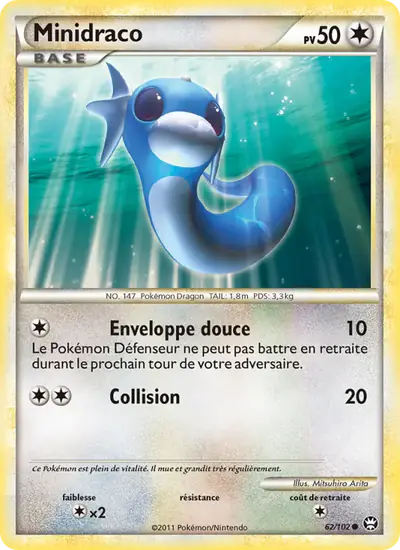 Image de la carte Pokemon Minidraco 62/102