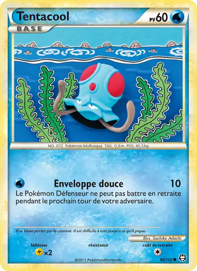 Image de la carte Pokemon Tentacool 80/102